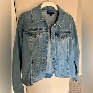 Charter Club Light Blue Jean Jacket